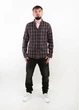 Рубашка мужская MTP L Серо-коричневый (CIL-BU1704-Gray-brown) - зображення 1