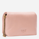 Torebka crossbody damska ze skóry naturalnej Pinko Shoulder Bag 101584A10F-O81B Różowa (8057769071606) - obraz 3