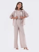 Костюм оверсайз женский Dressa 68653 44 Пудра (2000406157436_D) - изображение 6