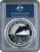 Срібна монета 1oz Пляшконосий Дельфін 1 долар 2019 Австралія (слаб) - зображення 1