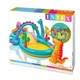 Надувной игровой центр Intex 57135 «Планета динозавров», 333 х 229 х 112 см, с фонтаном, надувным кольцом - изображение 4