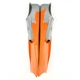 Ласты для плавания Zoggs Long Blade Rubber 27/29 р. (оранжевый) (465213.GYOR.9-11) - изображение 2
