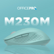 Миша OfficePro Silent Click Wireless/Bluetooth Mint (M230M) - зображення 5