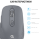 Миша OfficePro Silent Click Wireless/Bluetooth Gray (M230G) - зображення 12