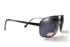 Окуляри поляризаційні BluWater Navigator-2 Polarized (gray), чорні в металевій оправі - зображення 1