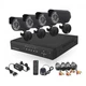 Комплект відеоспостереження з переглядом через 3G мережу DVR 5504-4 KIT 4ch метал HD набір на 4 камери з реєстратором - зображення 1