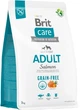 Сухой корм Brit Care Dog Grain-free Adult беззерновой для собак малых и средних пород с лососем 3 кг (172197) - изображение 1