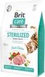 Сухой корм Brit Care Cat GF Sterilized Urinary Health с курицей для здоровья почек и мочевыводящих путей стерилизованных кошек 2 кг (171286) - изображение 1