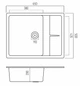 Кухонна мийка Platinum 6550 LOTOS (SP000040649) - зображення 8