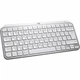 Клавіатура бездротова Logitech MX Keys Mini Wireless Illuminated UA Pale Grey (920-010499) - зображення 2
