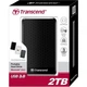Зовнішній жорсткий диск 2 TB Transcend StoreJet 25A3 (TS2TSJ25A3K) - зображення 1