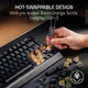 Клавіатура Razer BlackWidow V4 75 USB UA White (RZ03-05001700-R3M1) - зображення 7