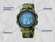 Мужские наручные часы Skmei Military New с кварцевым механизмом и подсветкой - изображение 6