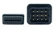 Переходник GAZ OBD2 12/16 pin (609771787) Черный - изображение 3