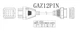 Переходник GAZ OBD2 12/16 pin (609771787) Черный - изображение 5
