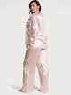 Пижама The Satin Long PJ Set Victoria's Secret Angel Pink Stripe размер M - изображение 7