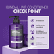 Бальзам KUNDAL Honey & Macadamia Protein Hair Treatment Ylang Ylang для волосся "Іланг-Іланг" 500 мл - зображення 3