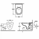 Унітаз підвісний VILLEROY & BOCH O.NOVO DirectFlush, сидіння з кришкою з функцією Soft Closing 5660HR01 - изображение 2
