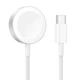 Беспроводное Зарядное Устройство Hoco CW46 Apple Watch 1-8, SE/SE2, Ultra Цвет Белый - изображение 1