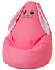 Крісло-мішок Go Gift Bunny XL 130x90 см рожеве (5905359298281) - зображення 1