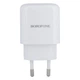 Сетевое Зарядное Устройство Borofone BN3 Premium PD 20W Type-C to Lightning QC3.0 Цвет Белый - изображение 1
