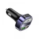 Модулятор Hoco E70 PD30W+QC3.0 BT FM transmitter Колір Чорний - зображення 6