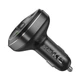 FM-трансмітер Hoco E76 Pole PD48W+QC3.0 BT FM transmitter Колір Сірий - зображення 6