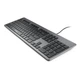 Клавіатура Vinga KB735 black-grey - зображення 3