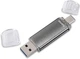 Флеш память USB HAMA 114872 LaetaTwin 128GB б/у - изображение 1