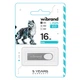 USB флеш накопичувач Wibrand 16GB Irbis Silver USB 2.0 (WI2.0/IR16U3S) - зображення 2