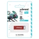 USB флеш накопичувач Wibrand 8GB Chameleon Red USB 2.0 (WI2.0/CH8U6R) - зображення 2