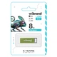 USB флеш накопичувач Wibrand 8GB Chameleon Green USB 2.0 (WI2.0/CH8U6LG) - зображення 2