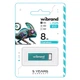 USB флеш накопичувач Wibrand 8GB Chameleon Light Blue USB 2.0 (WI2.0/CH8U6LU) - изображение 2