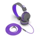 Наушники Jlab JBuddies Studio Kids Wired Graphite/Violet (IEUHJKSTUDIORGRYPRP6) - изображение 4