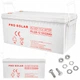 Аккумуляторна батарея гелева Volt Polska VRLA DEEP CYCLE 12V 220Ah (PS-220-12) (6AKXDEEP20) 57кг. - зображення 5