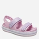Дитячі сандалії для дівчинки Crocs Crocband Cruiser Sandal Kids 209423-84I 32-33 (J13) Рожеві (196265603763) - зображення 2