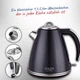 Електрочайник у сталевому корпусі Adler AD 1343 black 1,5 л STRIX - зображення 7