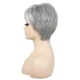 Парик короткий пепельный блонд, термоволокно DC Granny grey - изображение 5