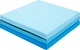 Мат гимнастический складной 4FIZJO 180 x 60 x 5 см Blue/Sky Blue (P-5907739319685) - изображение 2