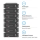 Система зберігання енергії DEYE SUN-12K-SG04LP3-EU-3GS14.4K-LFP 12kW 14.4kWh 3BAT LiFePO4 6500 циклів - зображення 5