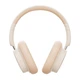 Беспроводные наушники накладные Baseus Bowie D05 Creamy White (NGTD020202), складывающиеся, Bluetooth 5.3, 600 мАч, 70 часов автономн. работы, 20 Гц-20 кГц, 2 подключения, Type-C, кремовый белый - изображение 2
