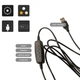 Кольцевая LED RGB лампа MJ30 30 см с держателем для телефона от USB - изображение 2