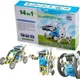 Детский конструктор робот трансформер Solar Robot Kit 14 в 1 - изображение 2