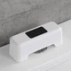 Безконтактна акумуляторна сенсорна кнопка для зливу бачка унітазу Sensor button Біла - зображення 3