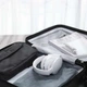 Беспроводные наушники накадные Baseus Encok D02 Pro. White, складывающиеся, универсальное подкл-е, микрофон, 450 мАч, 40 часов автономн. работы, подключ-е 2 устр., белые - изображение 7