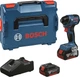 Акумуляторний ударний гайковерт Bosch Professional GDR 18V-220 C 2x5.0Ah GAL 18V-40 CoMo L (06019L6003) - зображення 1