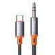 Кабель McDodo Castle Series Type-C to 3.5mm Male Cable 1.2m CA-0820 Black - зображення 1