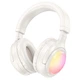 Наушники беспроводные Hoco Focus W48 с RGB подсветкой Белый - изображение 1