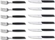 Набор столовых приборов Victorinox Swiss Modern Table Set 12 предметов с черной ручкой (6.9093.12W.12) - изображение 2