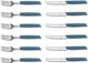 Набор столовых приборов Victorinox Swiss Modern Table Set 12 предметов с синей ручкой (6.9096.11W2.12) - изображение 2